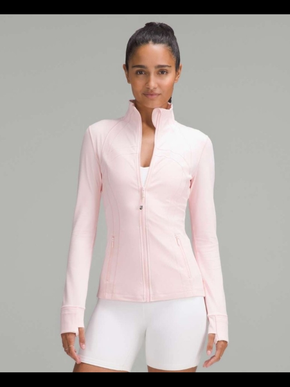 Lululemon Define Jacket *Nulu Strawberry Milkshake (First Release) size 8